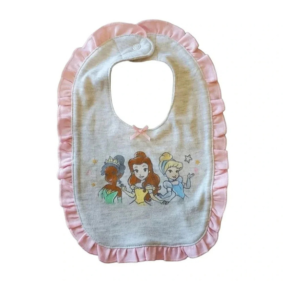 12m Princess 3piece Onesie and Bib Set - Picture 4 of 5